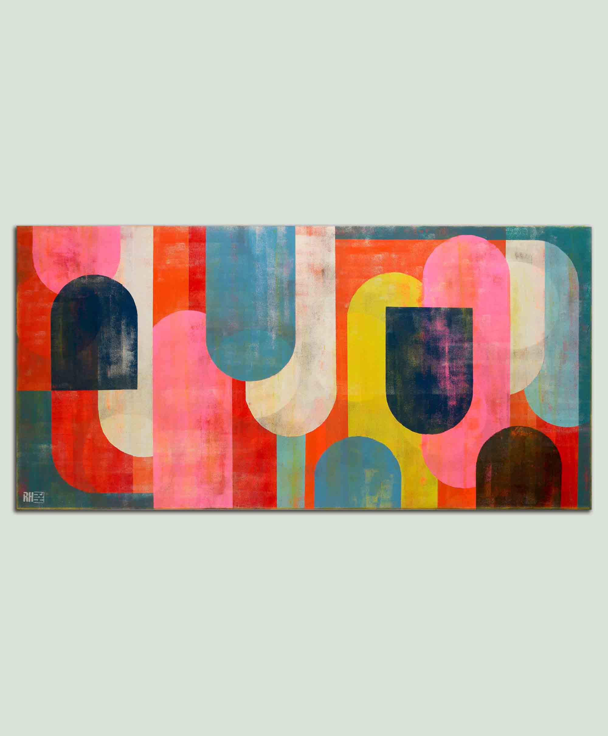 Traffic Full Color Pink Landscape - Image 2