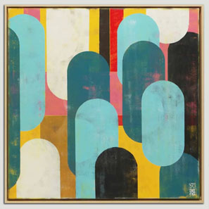 Traffic painting Ronald Hunter