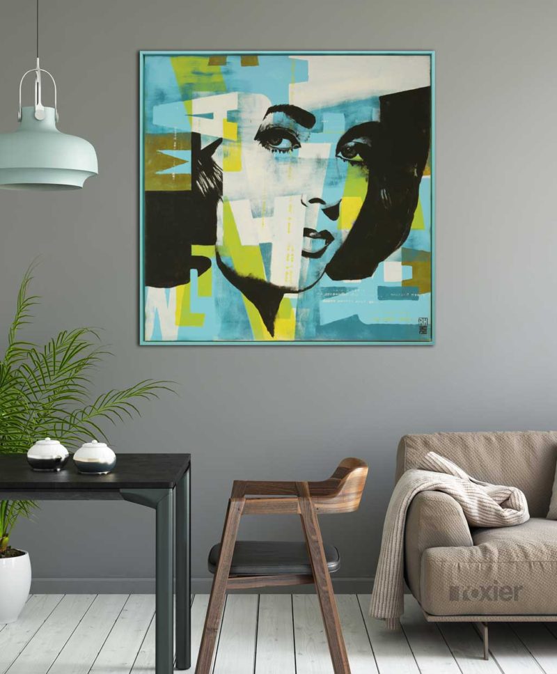 Canvas Print Miss Liz - Image 2