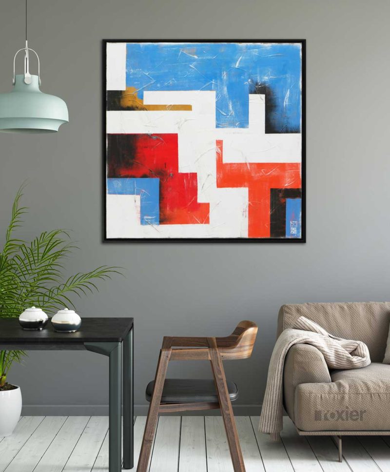 Abstract Orange Mix - Image 2