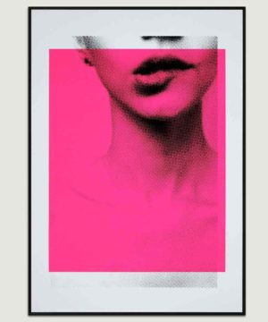 Biting Lip Pink