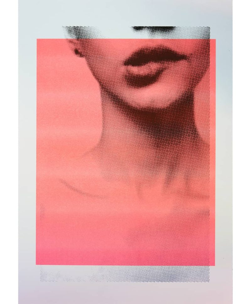 Biting Lip Pink RISO - Image 2