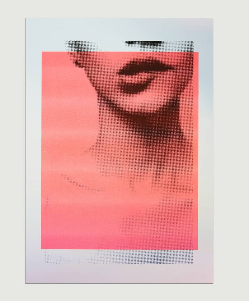 Biting Lip Pink RISO - Image 3