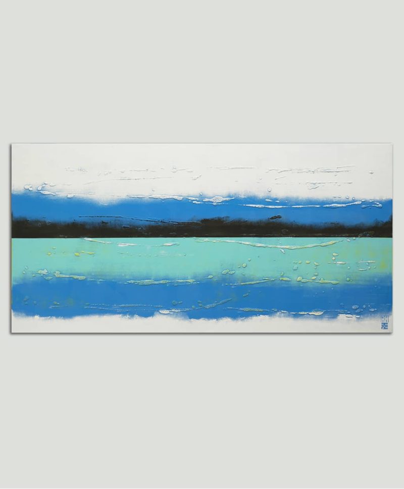 Blue Lined landscape - Image 2
