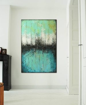 Boiling Bubbles Sea Green