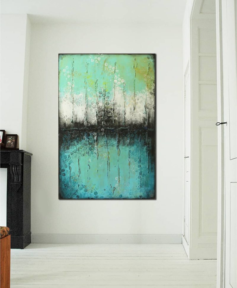 Boiling Bubbles Sea Green