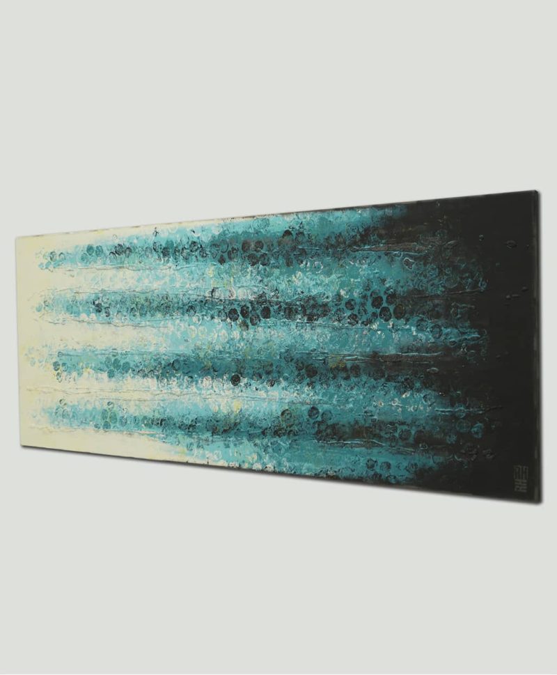 Boiling Bubbles Stream Turquoise - Image 4