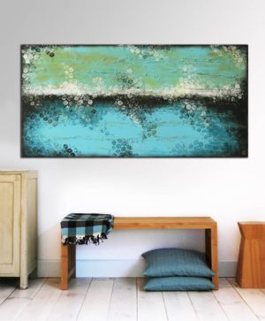 Boiling Bubbles Turquoise Horizon 2