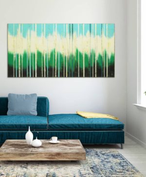 Bright Blue Lines L