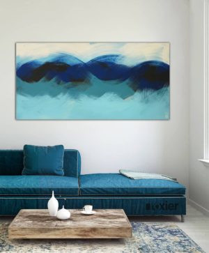 Brushed Oceanic Blues