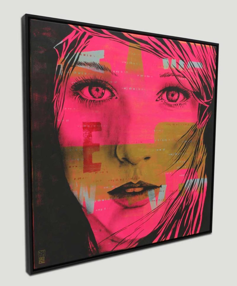 Canvas Print French Girl - Image 3