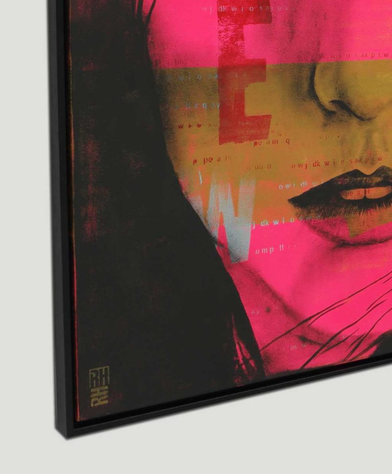 Canvas Print French Girl - Image 6