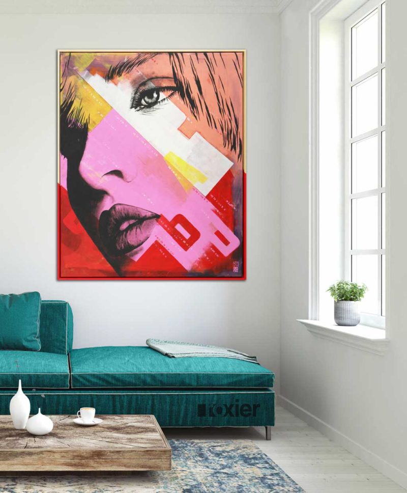 Canvas Print Pink Perfume - Image 2