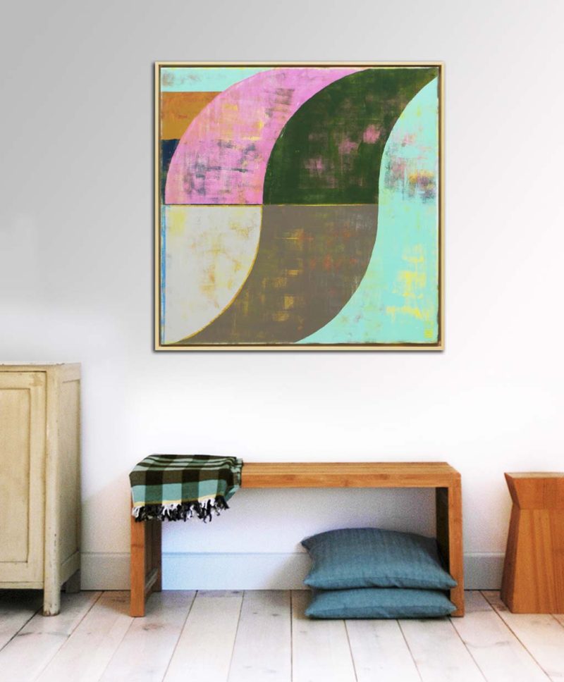 Circle in Circle Green - Image 2