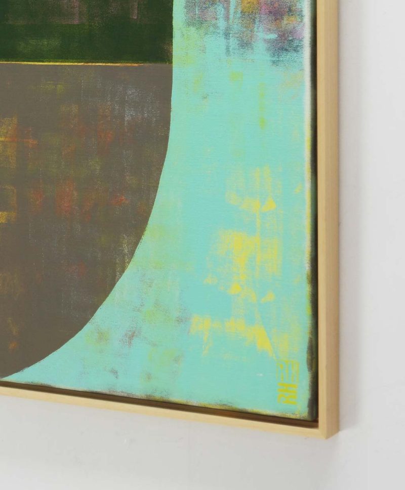 Circle in Circle Green - Image 6