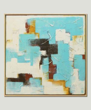 City Lots in Turquoise