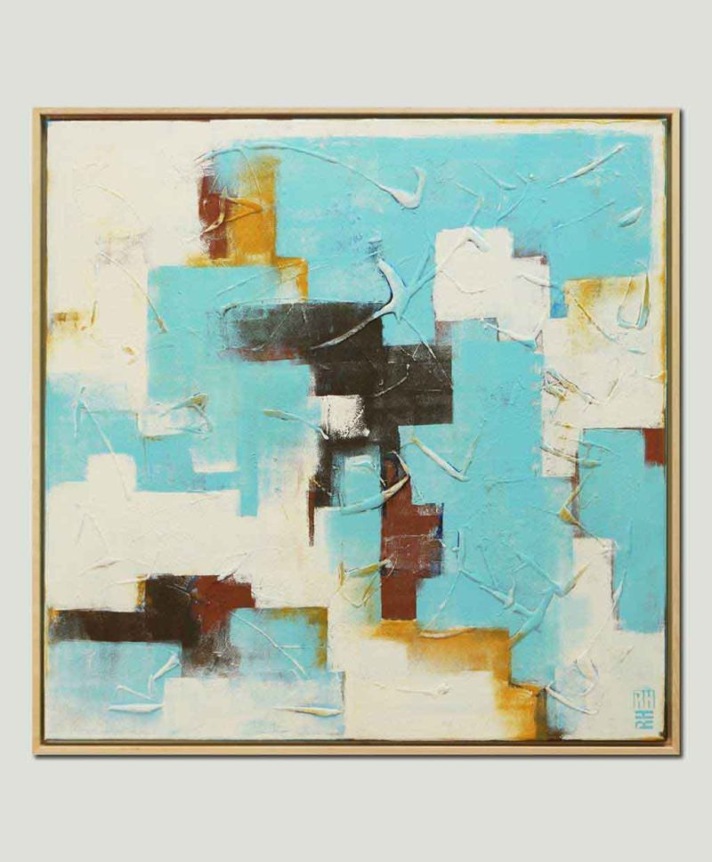 City Lots in Turquoise
