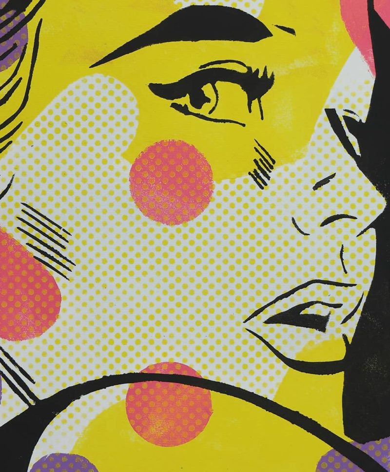 Comic Girl in Yellow - Image 4