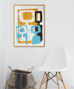 Family Portrait Camel Blue