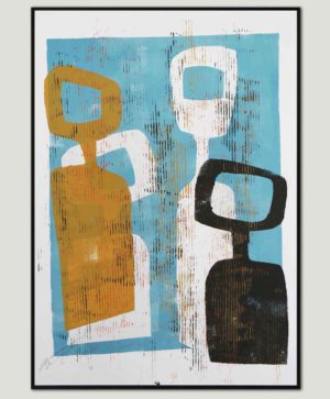 Family Portrait Light Blue