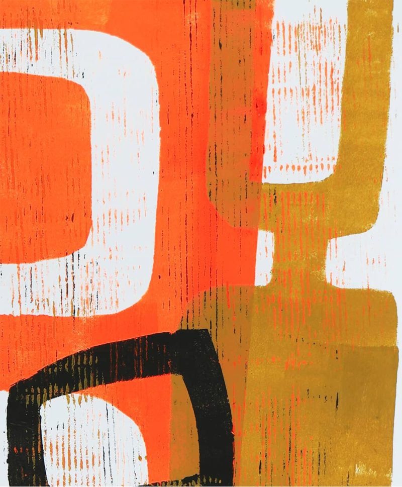 Family Portrait Orange Neon - Image 4