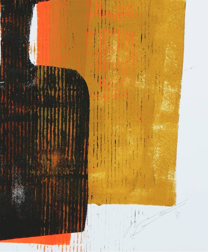 Family Portrait Orange Neon - Image 5