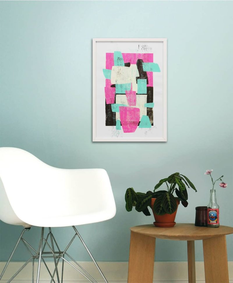 Fractured Pink 2