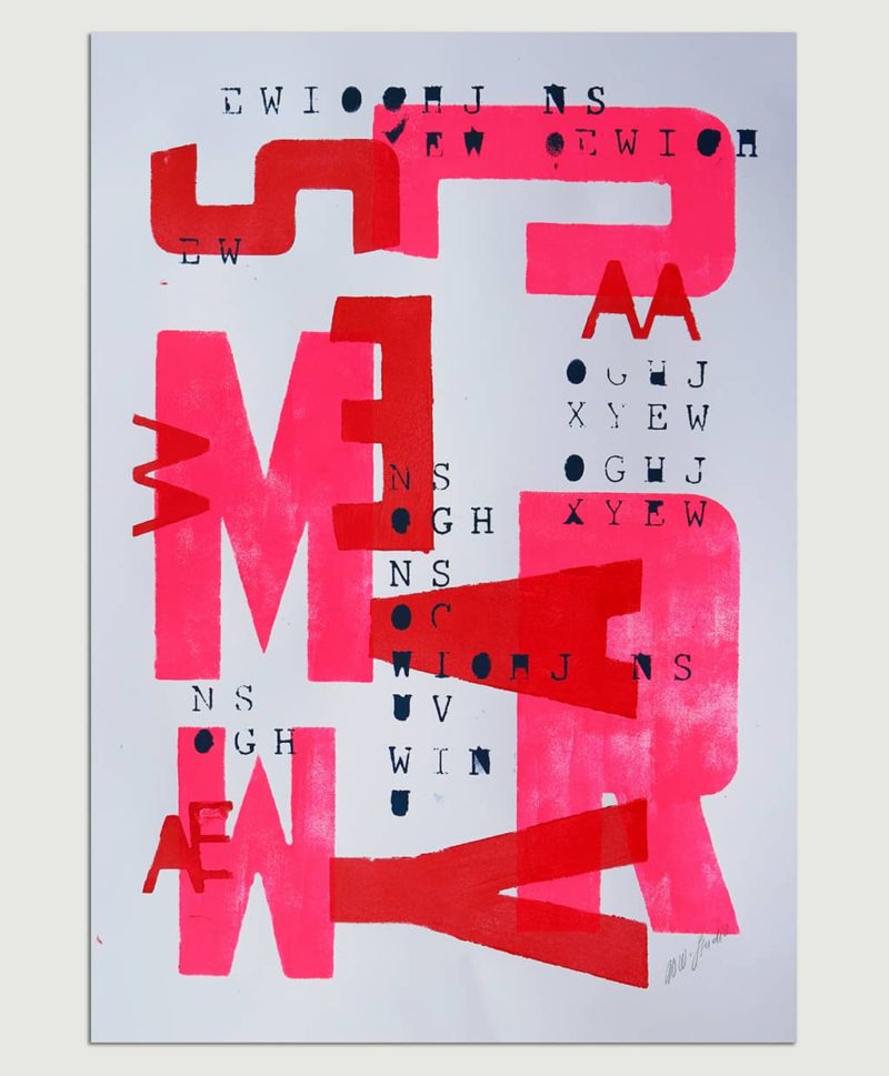 Neon Typography Pink 1 - Image 2