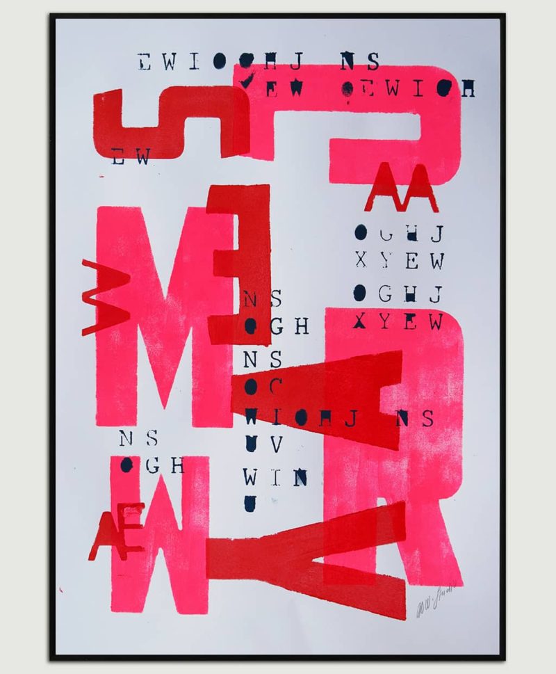Neon Typography Pink 1 - Image 3