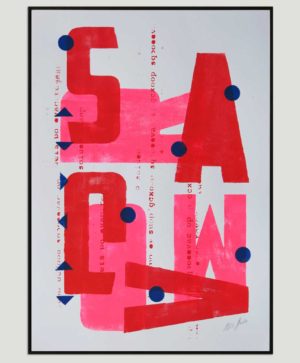 Neon Typography Pink 2