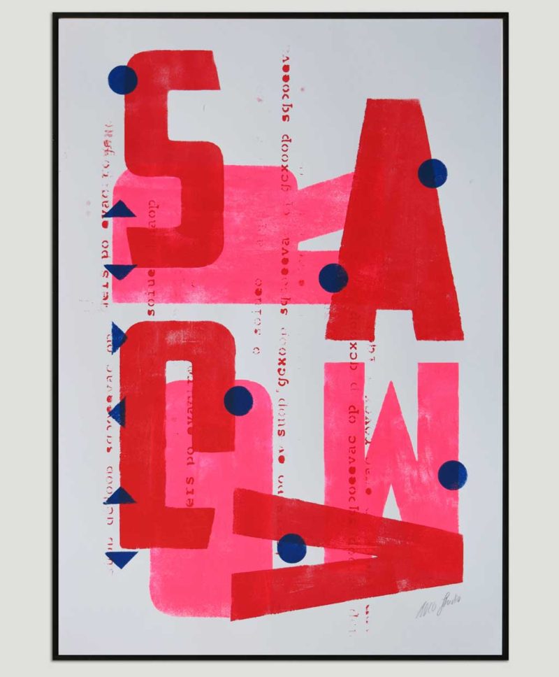 Neon Typography Pink 2