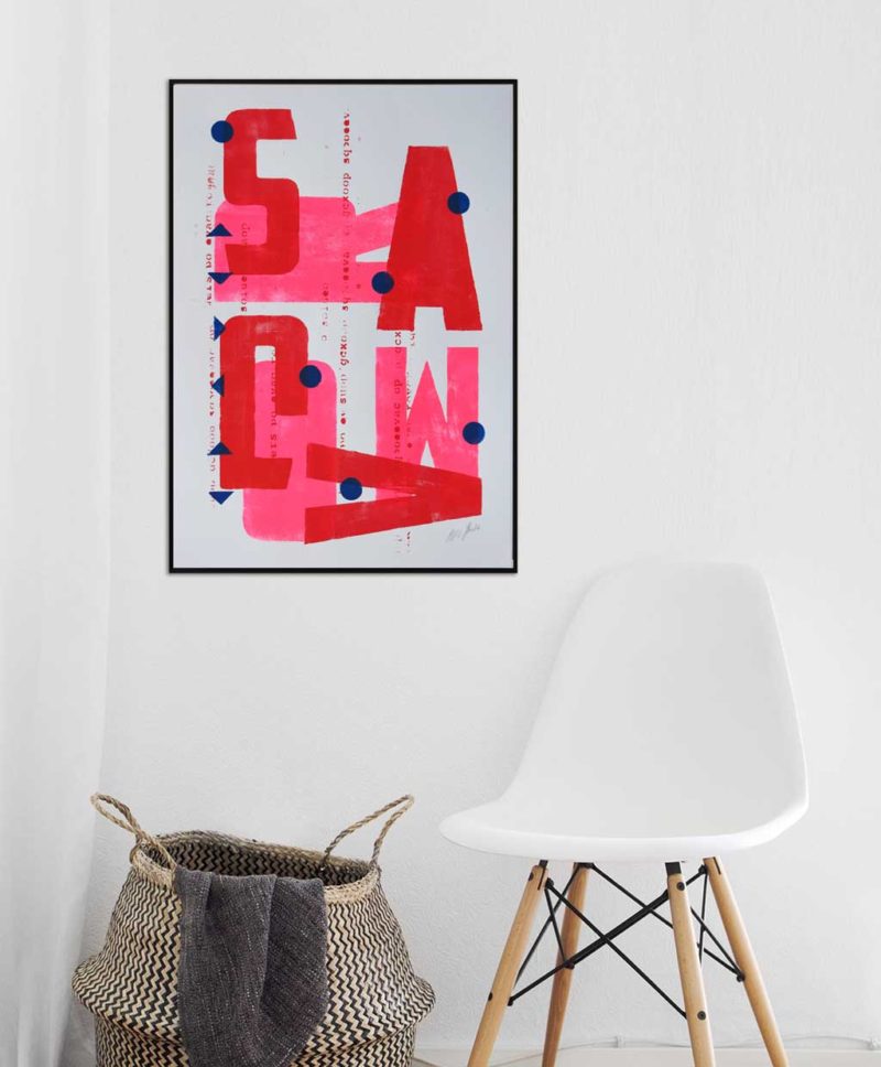 Neon Typography Pink 2 - Image 2
