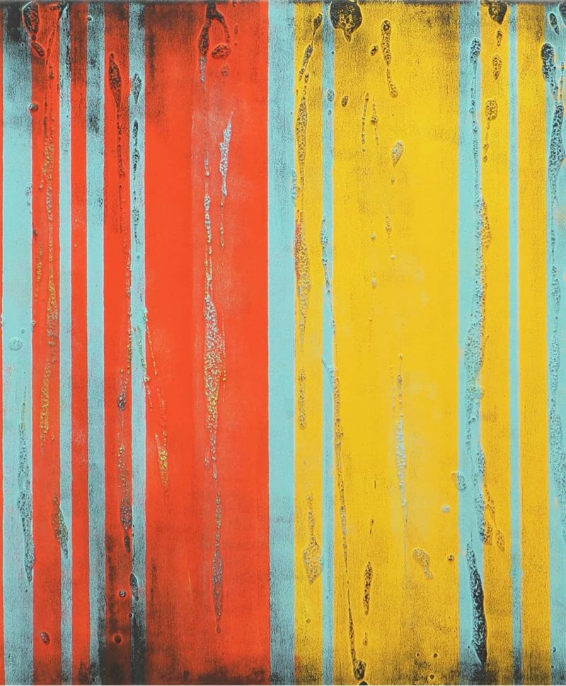 Orange Lined Landscape - Image 7