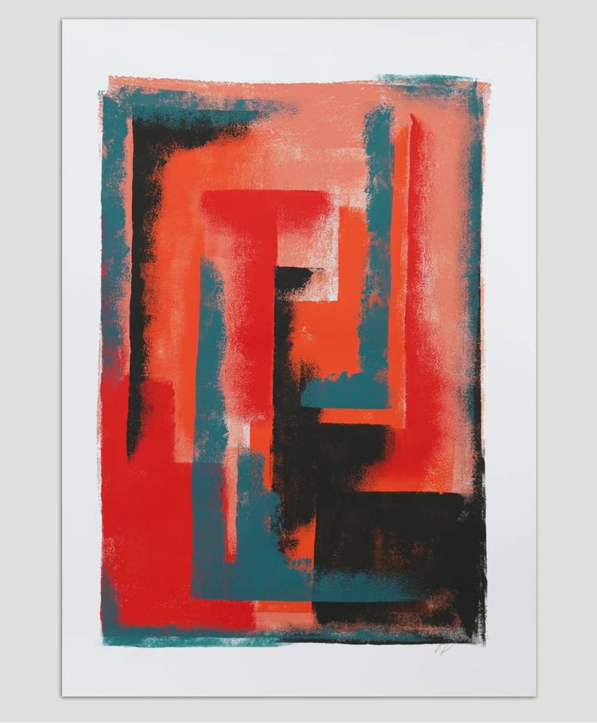 Orange Structure Ronald Hunter