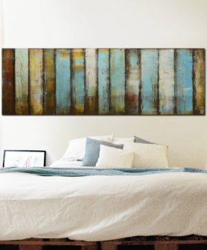 Panels Blue & Brown