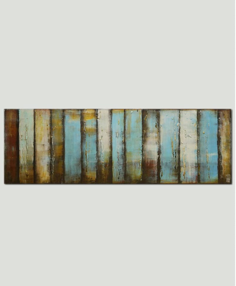 Panels Blue & Brown - Image 2