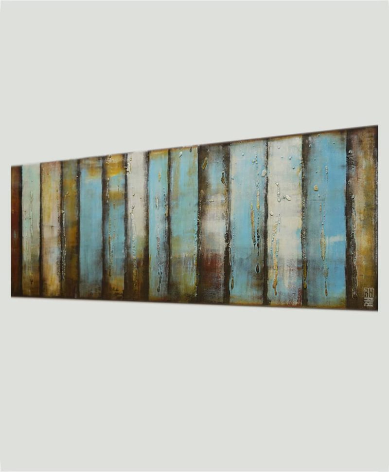 Panels Blue & Brown - Image 3