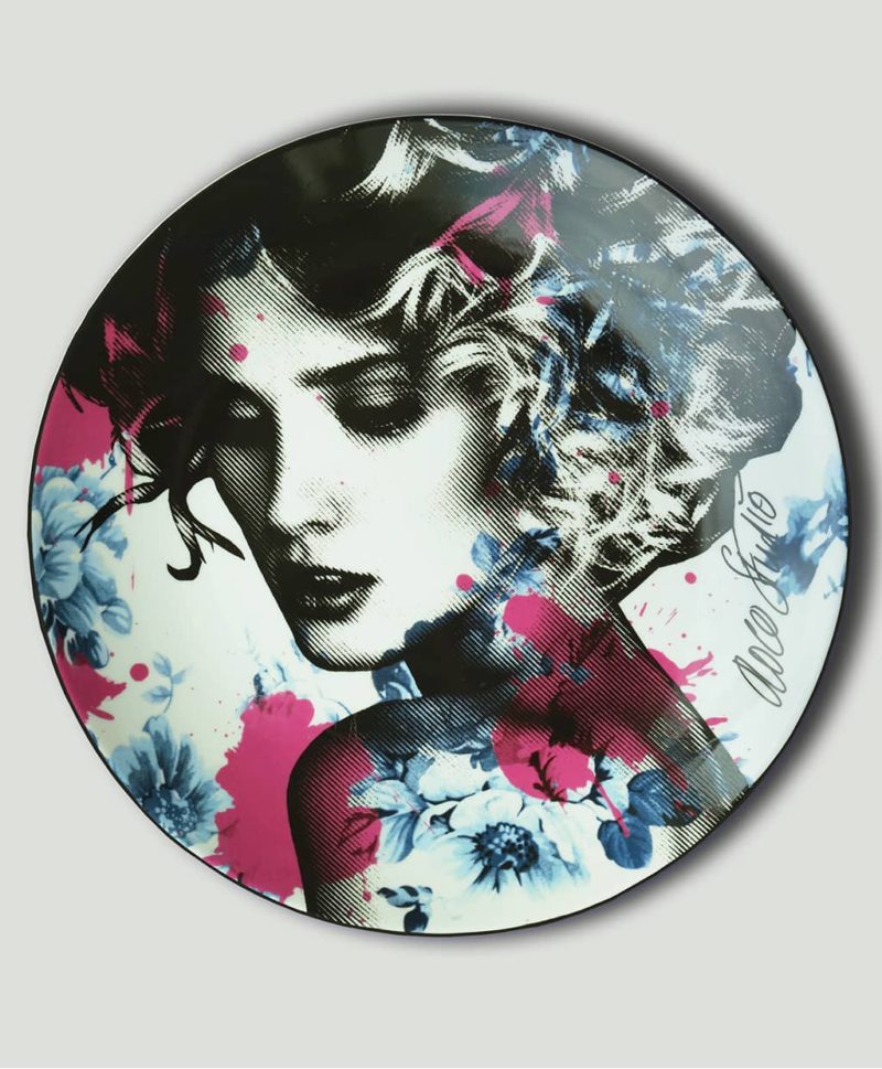 Perfect Pattern Wall Plate Closed Eyes - Image 2