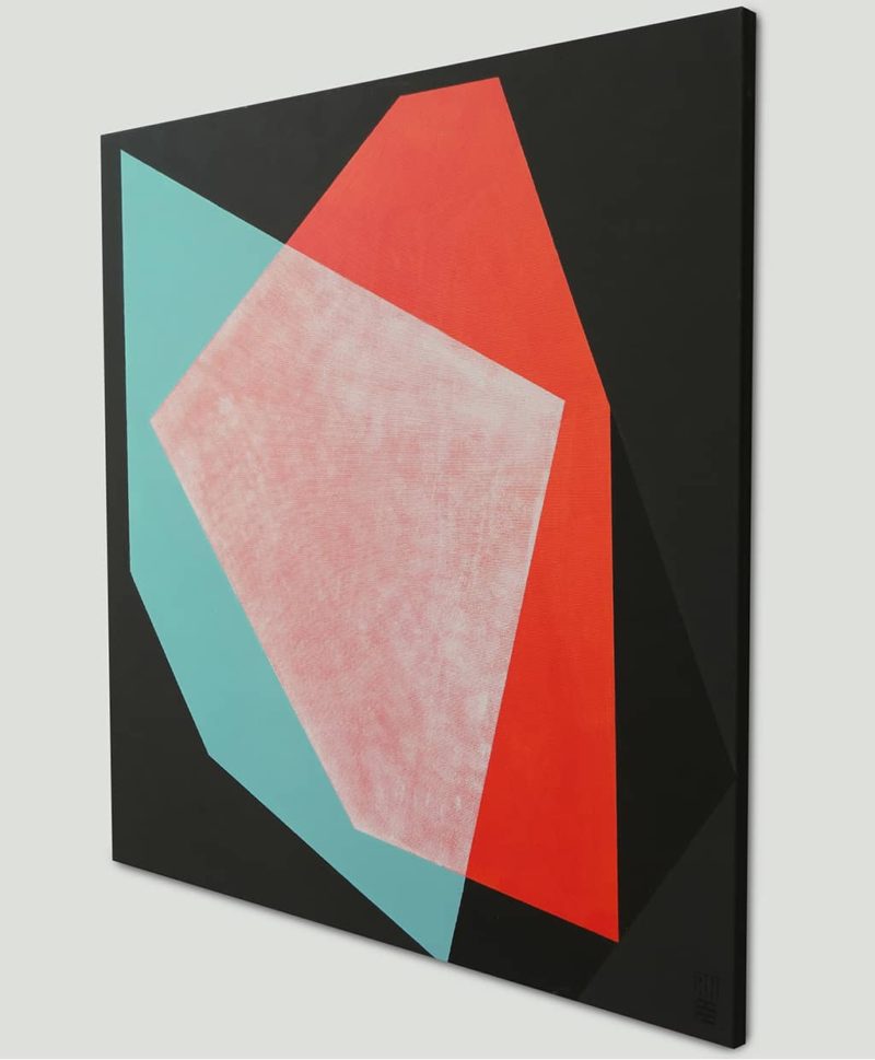 Red Blue Vase - Image 3