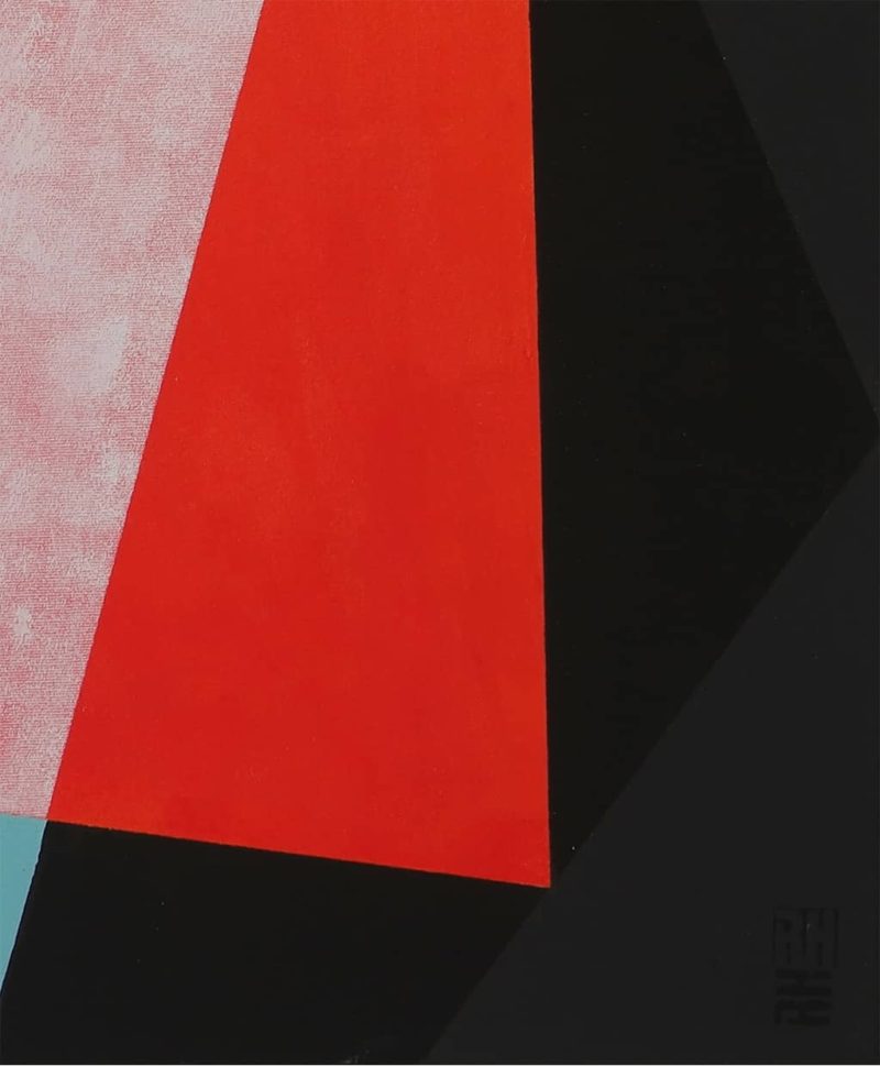 Red Blue Vase - Image 5