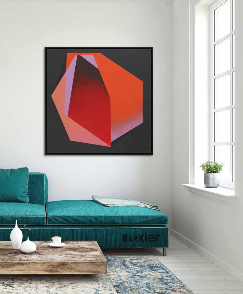 Red Orange Marble - Image 2