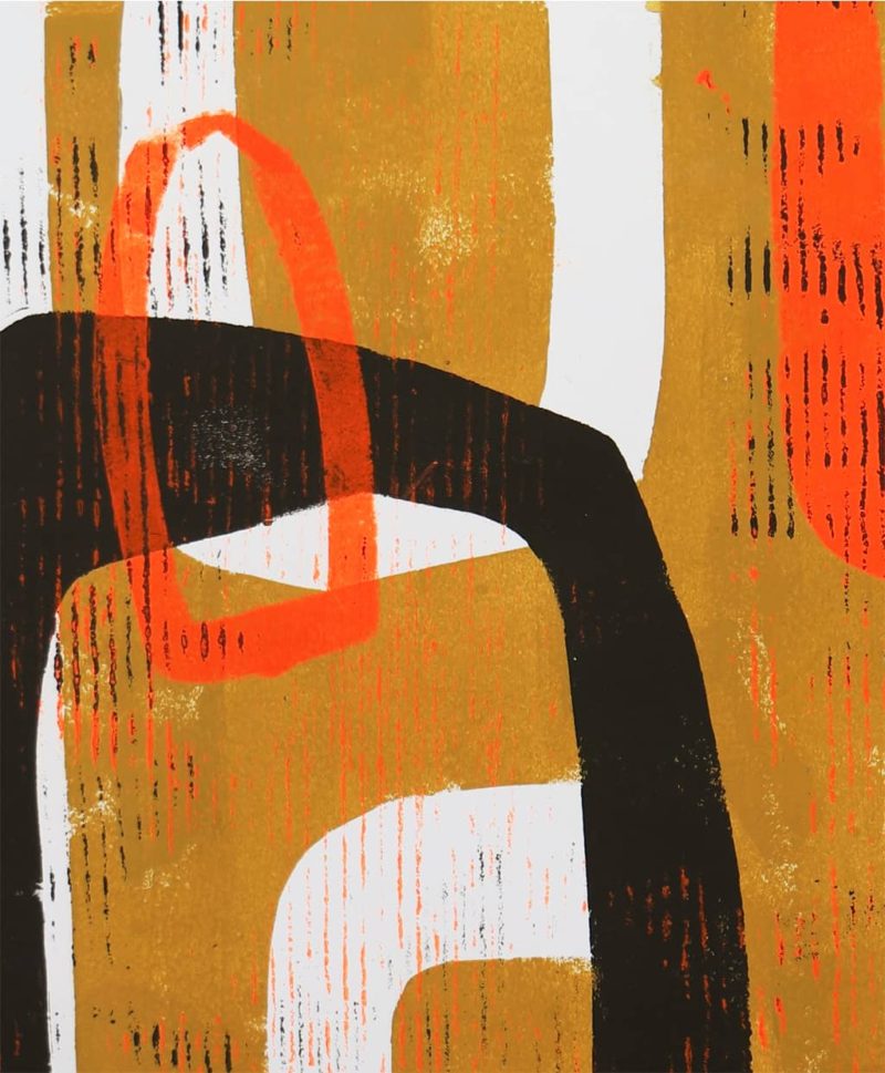Round and Round Orange Camel - Image 5