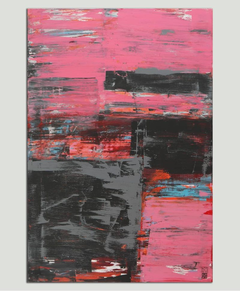 Static Pink & Grey - Image 2
