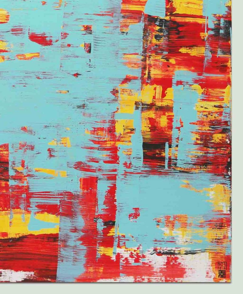 Static Red & Turquoise XL - Image 6