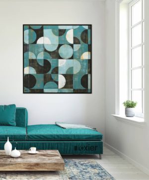 Traffic Black & Turquoise