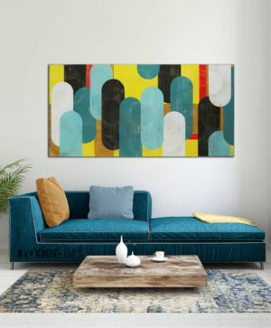 Traffic Bright Yellow & Blue XL