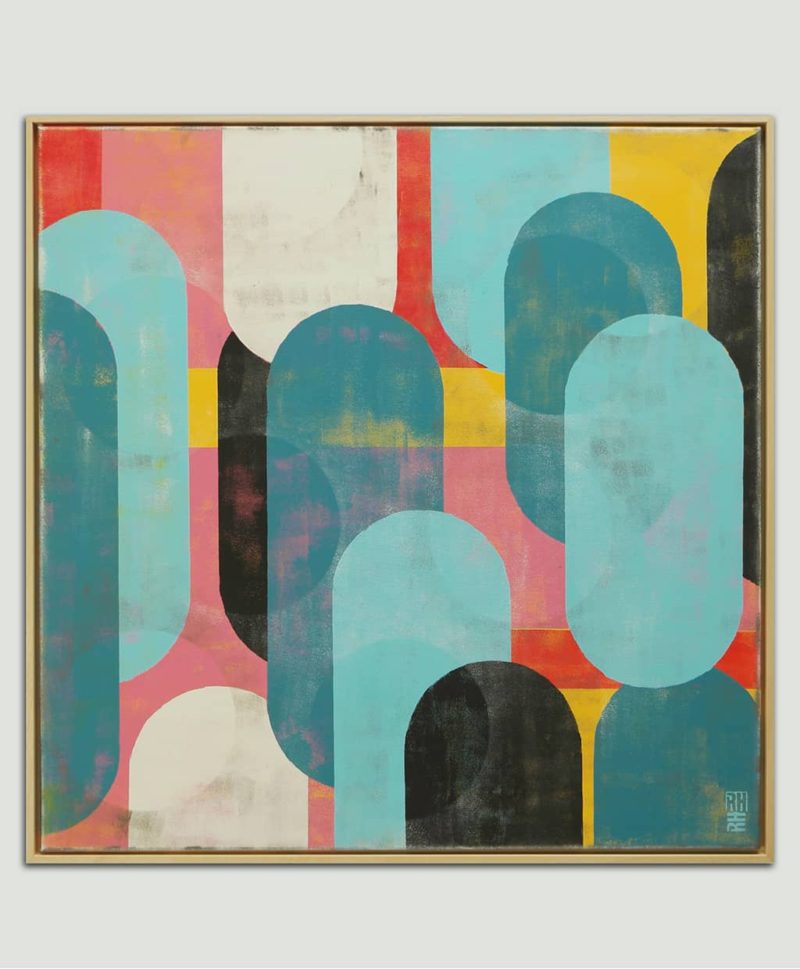 Traffic Pink & Turquoise - Image 3
