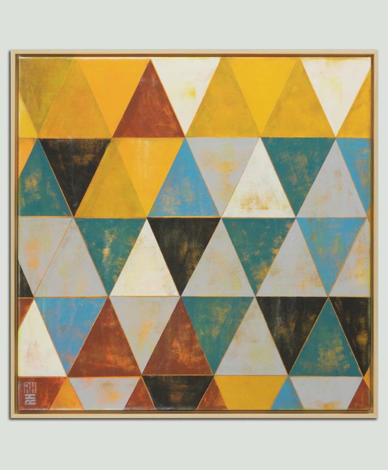 Traffic Triangle Gold
