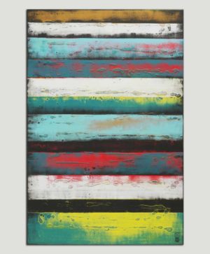 Turquoise Panels Vertical