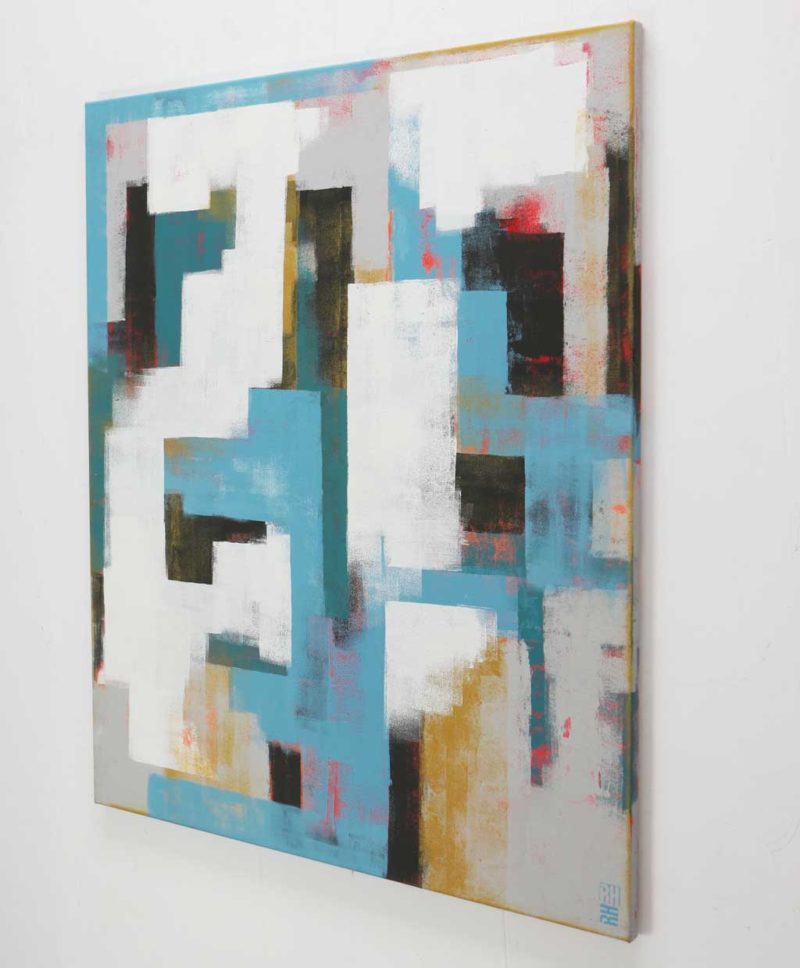 Untitled in Blue & Grey - Image 4